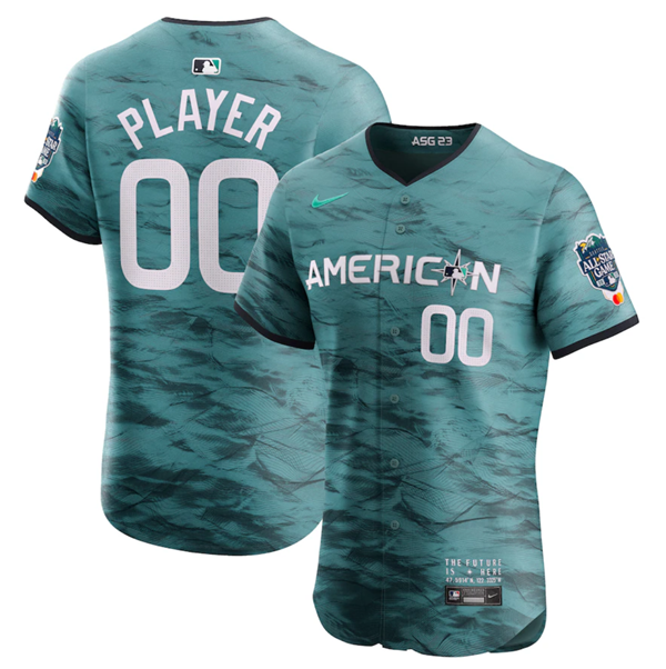 Men's Boston Red Sox ACTIVE PLAYER Custom Teal 2023 All-star Flex Base Stitched MLB Jersey